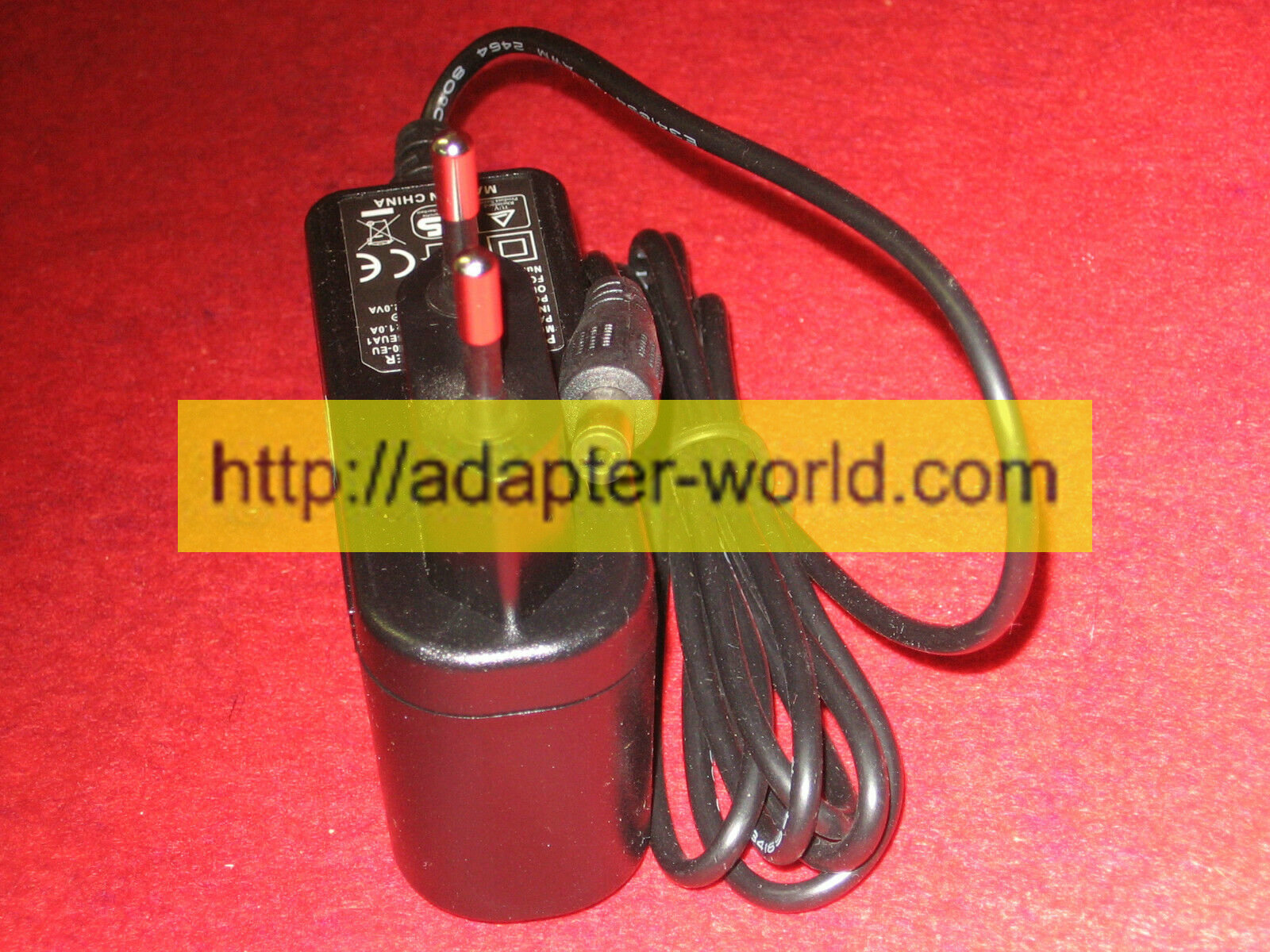 *100% Brand NEW* SWPP-12001000-EU Power-Tek AC to 12V DC 1 AMP AC Adapter Power Supply